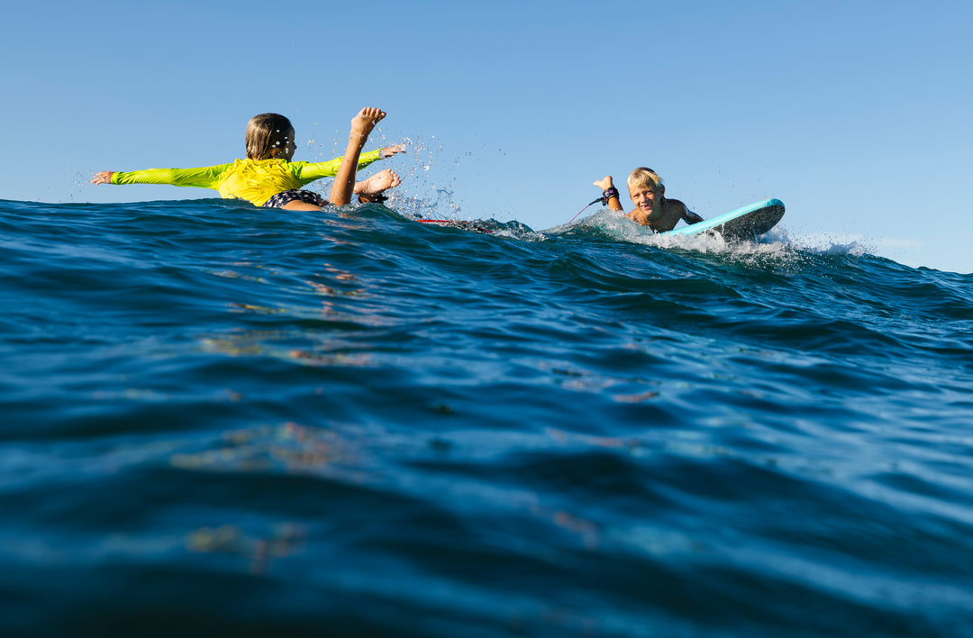 Children's Lime Long Sleeve Rashguard